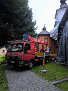 Fumigacja kościoła